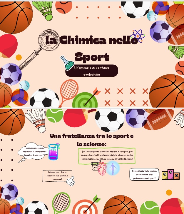 la chimica nello sport
