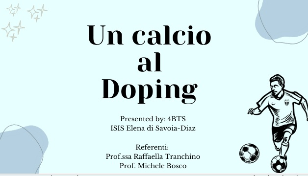 un calcio al doping